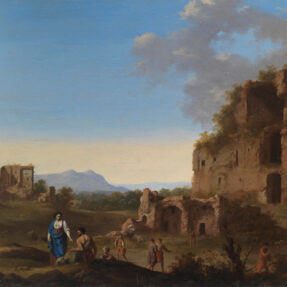 Cornelius-Van-Polenbourgh-paesaggio-romano