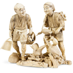 gruppo-avorio-pescatore-boscaiolo