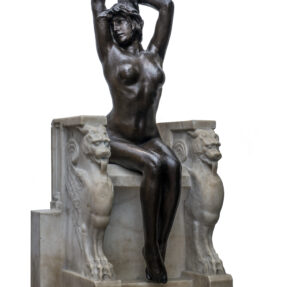 Cesare Biscarra Nudo in posa