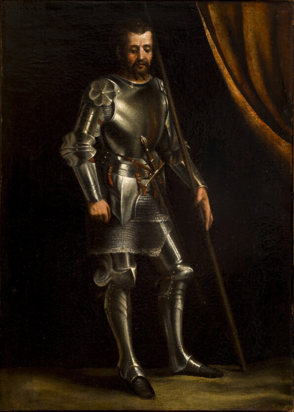 Ritratto maschile con armatura