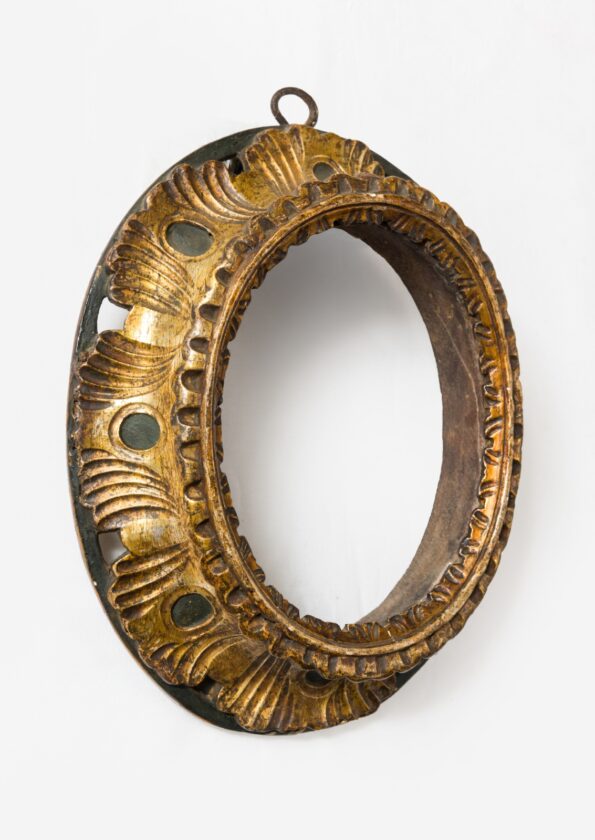 Oval frame of Sicily